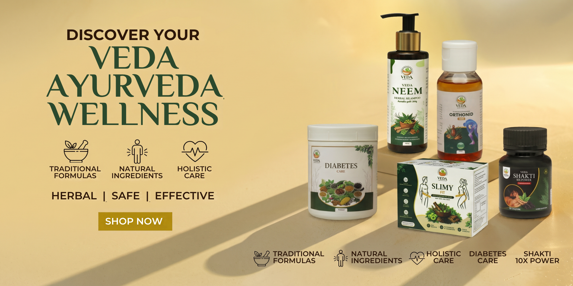 Veda Ayurveda wellness collection