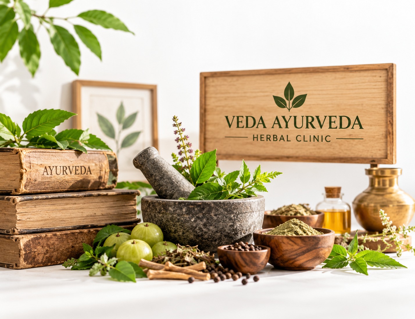 Veda Ayurveda foundation and traditional Ayurvedic herbs