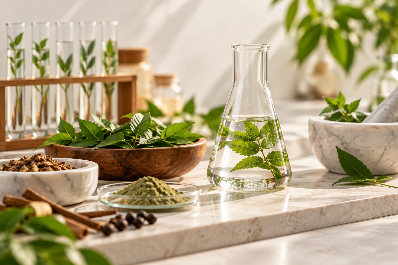 Purity in Ayurvedic ingredients